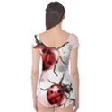 Ladybugs-pattern-texture-watercolor Boyleg Leotard  View2