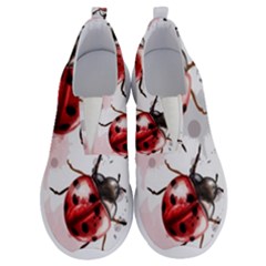 Ladybugs-pattern-texture-watercolor No Lace Lightweight Shoes by Vaneshart