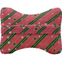 Christmas-background-star Velour Seat Head Rest Cushion View2