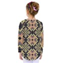 Seamless-mexican-pattern Kids  Long Sleeve Tee View2