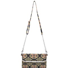 Seamless-mexican-pattern Mini Crossbody Handbag by Vaneshart