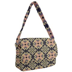 Seamless-mexican-pattern Courier Bag by Vaneshart