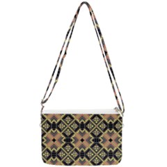 Seamless-mexican-pattern Double Gusset Crossbody Bag by Vaneshart