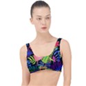 Tropical-exotic-colors-seamless-pattern The Little Details Bikini Top View1