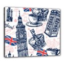 London-seamless-pattern Canvas 24  x 20  (Stretched) View1