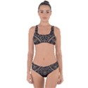 Zentangle-styled-ornament-pattern Criss Cross Bikini Set View1