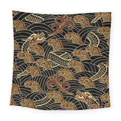 Oriental-traditional-seamless-pattern Square Tapestry (large) by Vaneshart