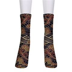 Oriental-traditional-seamless-pattern Men s Crew Socks