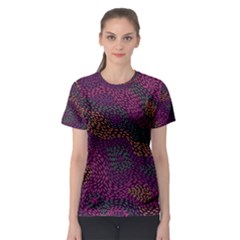 Colorful-abstract-seamless-pattern Women s Sport Mesh Tee