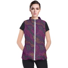 Colorful-abstract-seamless-pattern Women s Puffer Vest by Vaneshart