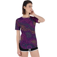 Colorful-abstract-seamless-pattern Perpetual Short Sleeve T-shirt by Vaneshart