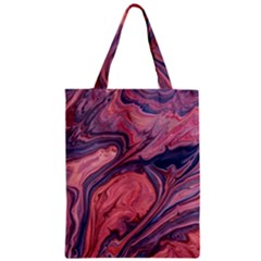 Abstract-colorful-painting-background-closeup Zipper Classic Tote Bag