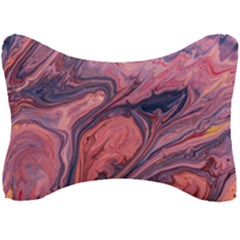 Abstract-colorful-painting-background-closeup Seat Head Rest Cushion