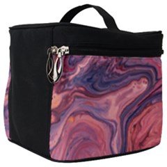 Abstract-colorful-painting-background-closeup Make Up Travel Bag (Big)