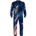 Liquid-abstract-paint-texture OnePiece Jumpsuit (Men)  View2