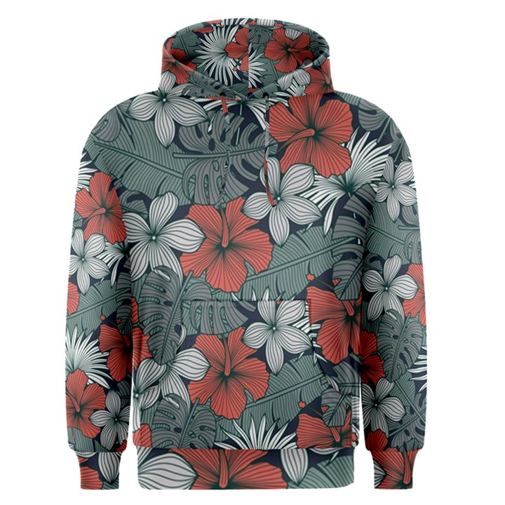 Seamless-floral-pattern-with-tropical-flowers Men s Core Hoodie