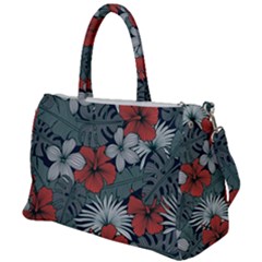 Seamless-floral-pattern-with-tropical-flowers Duffel Travel Bag by Vaneshart