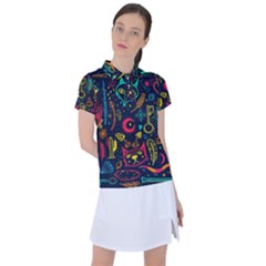 Sketch-graphic-illustration Women s Polo Tee