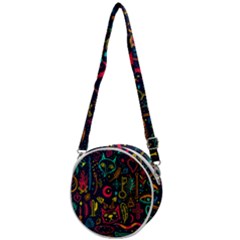 Sketch-graphic-illustration Crossbody Circle Bag