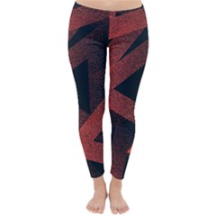 Stippled Seamless Pattern Abstract Classic Winter Leggings