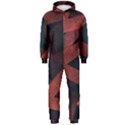 Stippled seamless pattern abstract Hooded Jumpsuit (Men)  View1