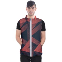 Stippled Seamless Pattern Abstract Men s Puffer Vest by Vaneshart