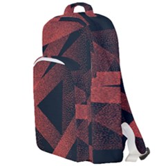 Stippled Seamless Pattern Abstract Double Compartment Backpack by Vaneshart