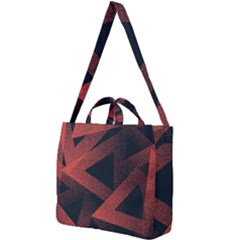 Stippled Seamless Pattern Abstract Square Shoulder Tote Bag by Vaneshart