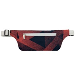 Stippled Seamless Pattern Abstract Active Waist Bag by Vaneshart