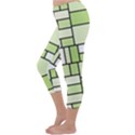 Green-geometric-digital-paper Capri Winter Leggings  View2