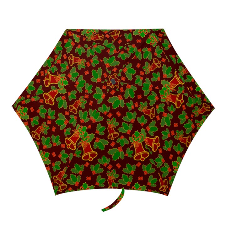 Illustration-christmas-default Mini Folding Umbrellas