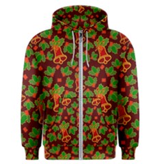 Illustration-christmas-default Men s Zipper Hoodie