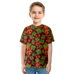 Illustration-christmas-default Kids  Sport Mesh Tee