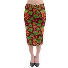 Illustration-christmas-default Midi Pencil Skirt