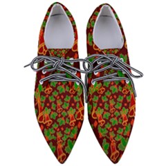 Illustration-christmas-default Pointed Oxford Shoes