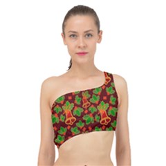 Illustration-christmas-default Spliced Up Bikini Top 