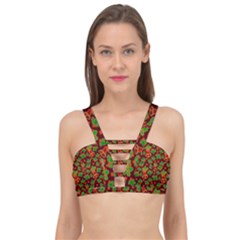 Illustration-christmas-default Cage Up Bikini Top