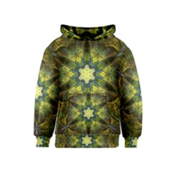 Fractal Fantasy Design Background Kids  Pullover Hoodie