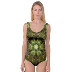 Fractal Fantasy Design Background Princess Tank Leotard 