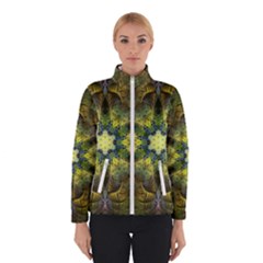 Fractal Fantasy Design Background Winter Jacket