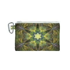 Fractal Fantasy Design Background Canvas Cosmetic Bag (small)