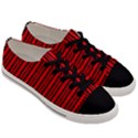 Tarija 016ix Red Black Men s Low Top Canvas Sneakers View3