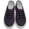 Neon Geometric Seamless Pattern Women s Classic Low Top Sneakers View1