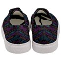 Neon Geometric Seamless Pattern Women s Classic Low Top Sneakers View4