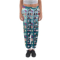 Kawaiicollagepattern2 Women s Jogger Sweatpants by snowwhitegirl