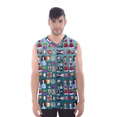 Kawaiicollagepattern2 Men s Basketball Tank Top by snowwhitegirl