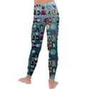 Kawaiicollagepattern2 Kids  Lightweight Velour Leggings View4