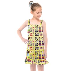 Kawaiicollagepattern3 Kids  Overall Dress by snowwhitegirl