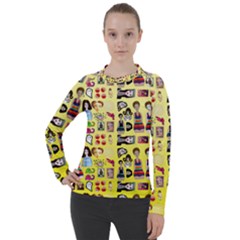 Kawaiicollagepattern3 Women s Pique Long Sleeve Tee