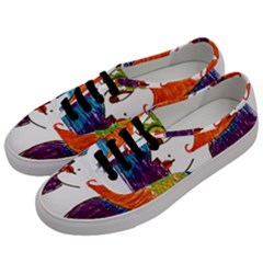 Art Deco Woman Men s Classic Low Top Sneakers by snowwhitegirl